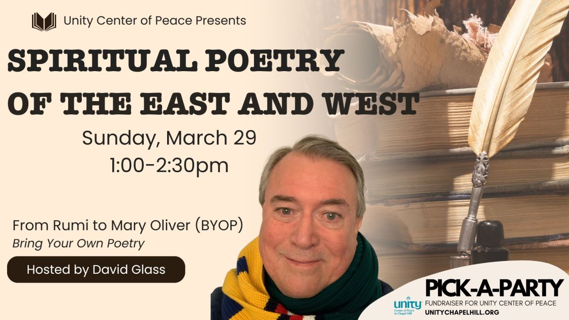 pick a party spiritual poetry of the east and west with david glass 2