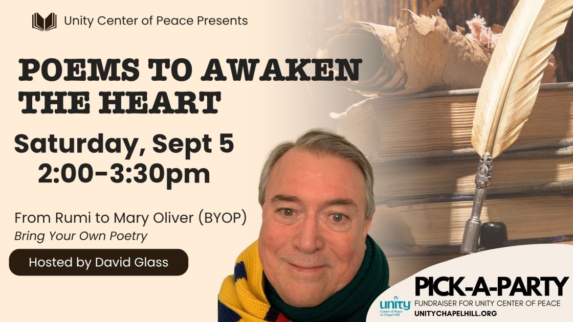 pick a party spiritual poetry of the east and west with david glass 3