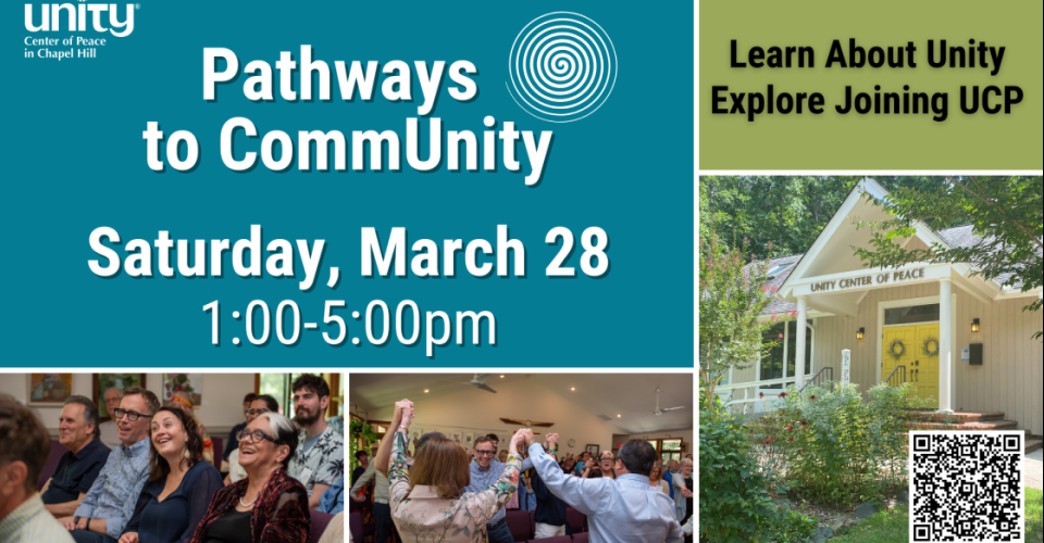 Pathways to CommUnity - March 2026