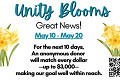 Unity Blooms Fundraiser