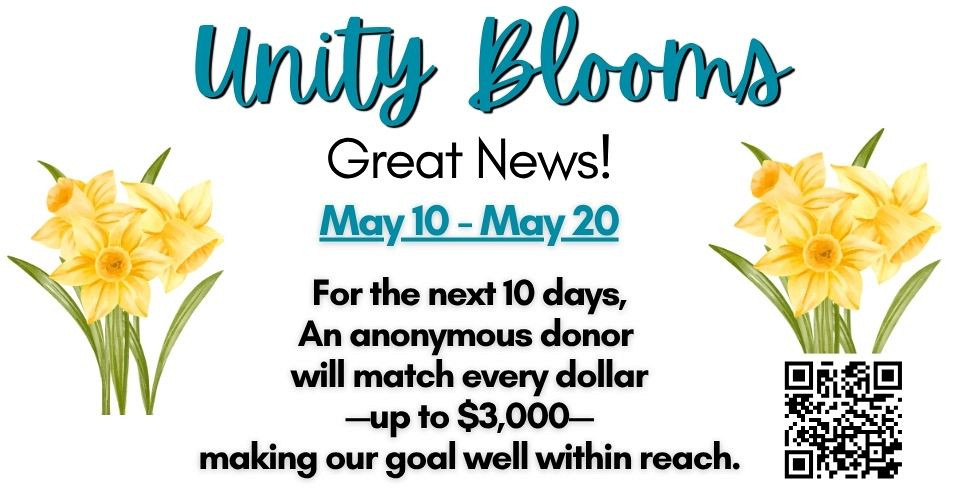 Unity Blooms Fundraiser